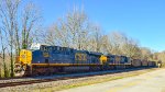 CSX 882 & 3059 with a loaded coal train